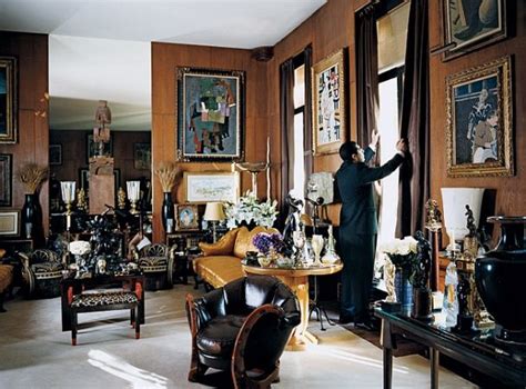 yves saint laurent pied noir|yves saint laurent apartment interior.